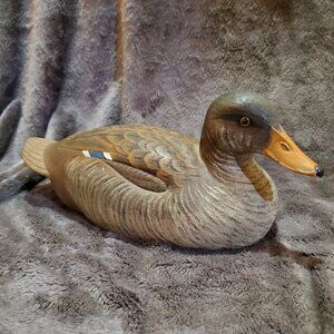 1983 American Wildlife Collection Mallard Duck Signed Craft-Tex